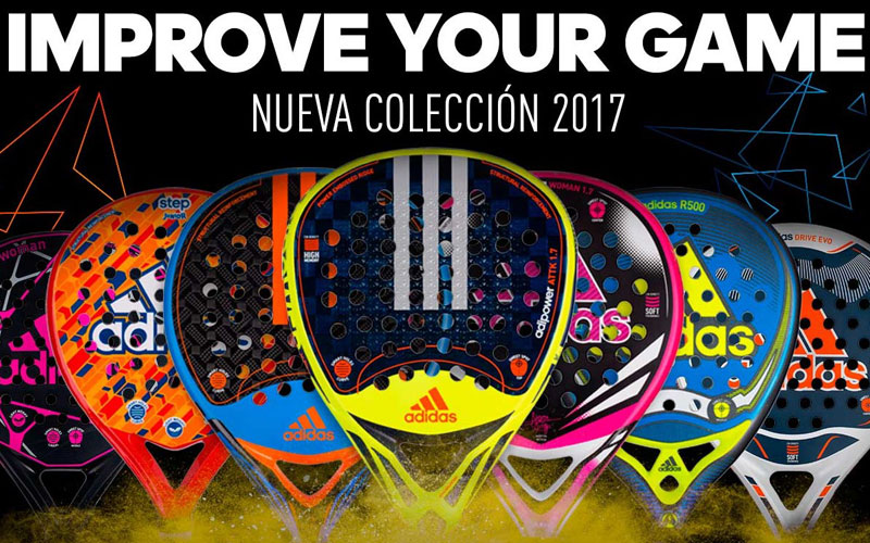 colección de palas de pádel Adidas 2017 | Más potentes