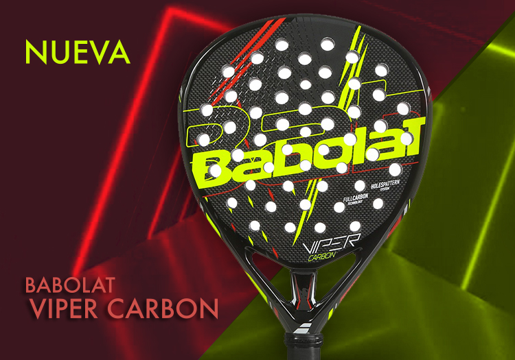 Babolat Viper Carbon 2020, arma de potencia de las palas Babolat