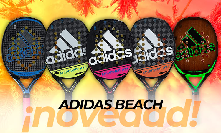 escalada agencia Favor Palas pádel playa Adidas - Nuevas palas beach tennis