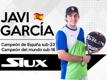 Javi García Mora, jugador del Siux Team.