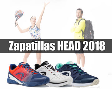 Zapatillas de pádel HEAD 2018.