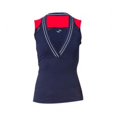 CAMISETA NAFFTA TIRANTES AZUL ROJO