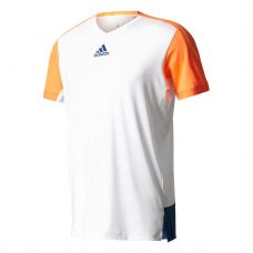 CAMISETA TECNICA ADIDAS MELBOURNE PRIMAVERA BLANCA
