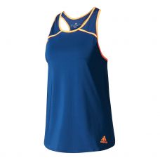 CAMISETA TIRANTES ADIDAS CLUB PRIMAVERA AZUL MISTERY Y NARANJA GLOW