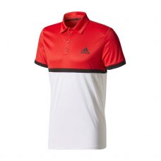 POLO ADIDAS COURT ROJO Y BLANCO