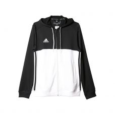 SUDADERA ADIDAS T16 NEGRO BLANCO
