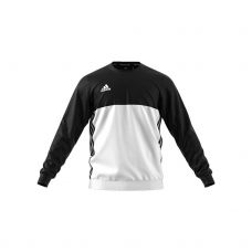 SUDADERA ADIDAS T16 CR NEGRO BLANCO