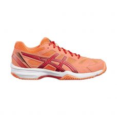 ASICS GEL PADEL EXCLUSIVE 4SG CORAL ROJO BLANCO E565Q 0619