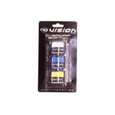 TRIPATRIPACK SURGRIP VISION SOFT PRO MULTICOLORECK OVERGRIP VISION SOFT PRO MULTICOLOR