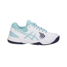ASICS GEL DEDICATE 5 MUJER BLANCO AZUL E757Y 0114