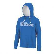 SUDADERA WILSON SCRIPT AZUL