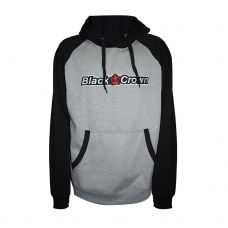 SUDADERA BLACK CROWN FORT GRIS NEGRO