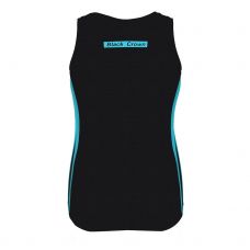CAMISETA BLACK CROWN DELHI NEGRO TURQUESA