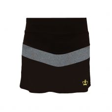 FALDA BLACK CROWN AGRA NEGRO GRIS