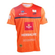 CAMISETA BULLPADEL TREBU MAXI SANCHEZ NARANJA