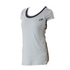 CAMISETA BULLPADEL MUJER VILLARICA GRIS