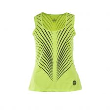 TSHIRT JHAYBER PALM VERT FLUO FEMME