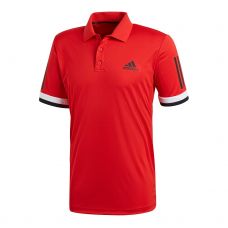 POLO ADIDAS CLUB 3 BANDAS ROJO