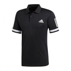 POLO ADIDAS CLUB 3 BANDAS NEGRO BLANCO