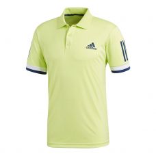 POLO ADIDAS CLUB 3 STRIPES AMARILLO