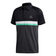 POLO ADIDAS CLUB C/B NEGRO VERDE