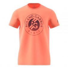 CAMISETA ADIDAS ROLAND GARROS NARANJA MELOCOTN