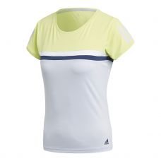CAMISETA ADIDAS CLUB MUJER AMARILLO AZUL