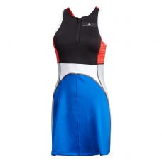 VESTIDO ADIDAS BARRICADE NEGRO AZUL ROJO