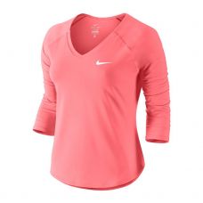 CAMISETA NIKE COURT PURE CORAL BLANCO MUJER