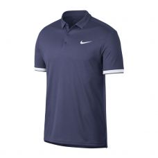 POLO NIKE COURT AZUL BLANCO