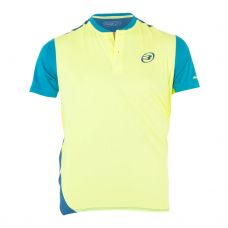 CAMISETA BULLPADEL TERMINI AMARILLO LIMN FLOR