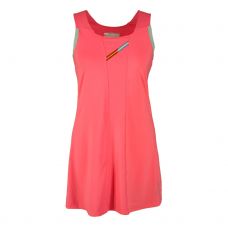 VESTIDO VARLION DYNAMIC CORAL MUJER