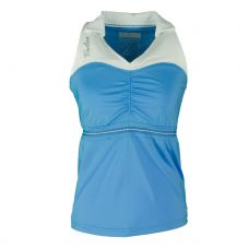 POLO VARLION PREMIUM CELESTE FEMME