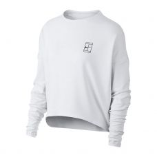 T-SHIRT NIKE COURT DRY FIT FEMME BLANC