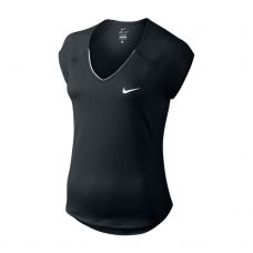 CAMISETA NIKE COURT PURE MUJER NEGRO