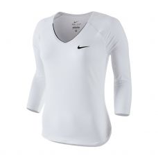 CAMISETA NIKE COURT PURE MUJER BLANCO NEGRO