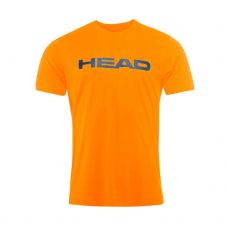 CAMISETA HEAD IVAN NARANJA FLUOR AZUL MARINO