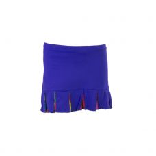 FALDA A40GRADOS FILIPA LT AZUL PALMERAS MUJER