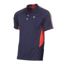 POLO K-SWISS HERITAGE ZIP NAVY