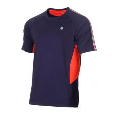 CAMISETA K-SWISS BACK COURT CREW STRONG AZUL