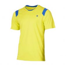 CAMISETA K-SWISS PERFORMANCE CREW NEON AMARILLO CITRON