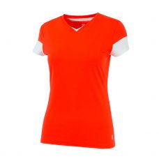 CAMISETA K-SWISS PACE CAP SLEEVE FIESTA NARANJA MUJER