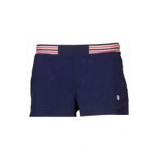 PANTALON CORTO KSWISS HERITAGE AZUL MARINO MUJER