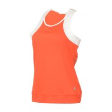 CAMISETA DE TIRANTES KSWISS ETERNITY FIESTA NARANJA BLANCO MUJER