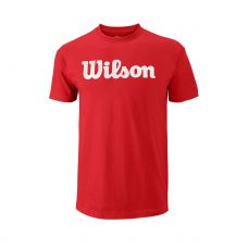 CAMISETA WILSON SCRIPT TEE ROJO WRA747808