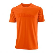 CAMISETA WILSON UWll SCRIPT TECH TEE NARANJA