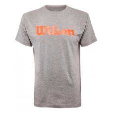 CAMISETA WILSON SCRIPT GRIS WRA747805