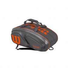 RAQUETERO WILSON TOUR V15 PACK GRIS
