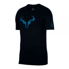 CAMISETA NIKE RAFA NADAL DRY CREW NEGRO