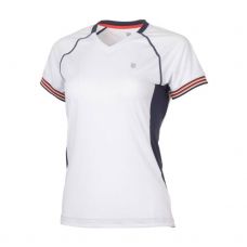CAMISETA KSWISS MUJER LOGO WHITE 191904100
